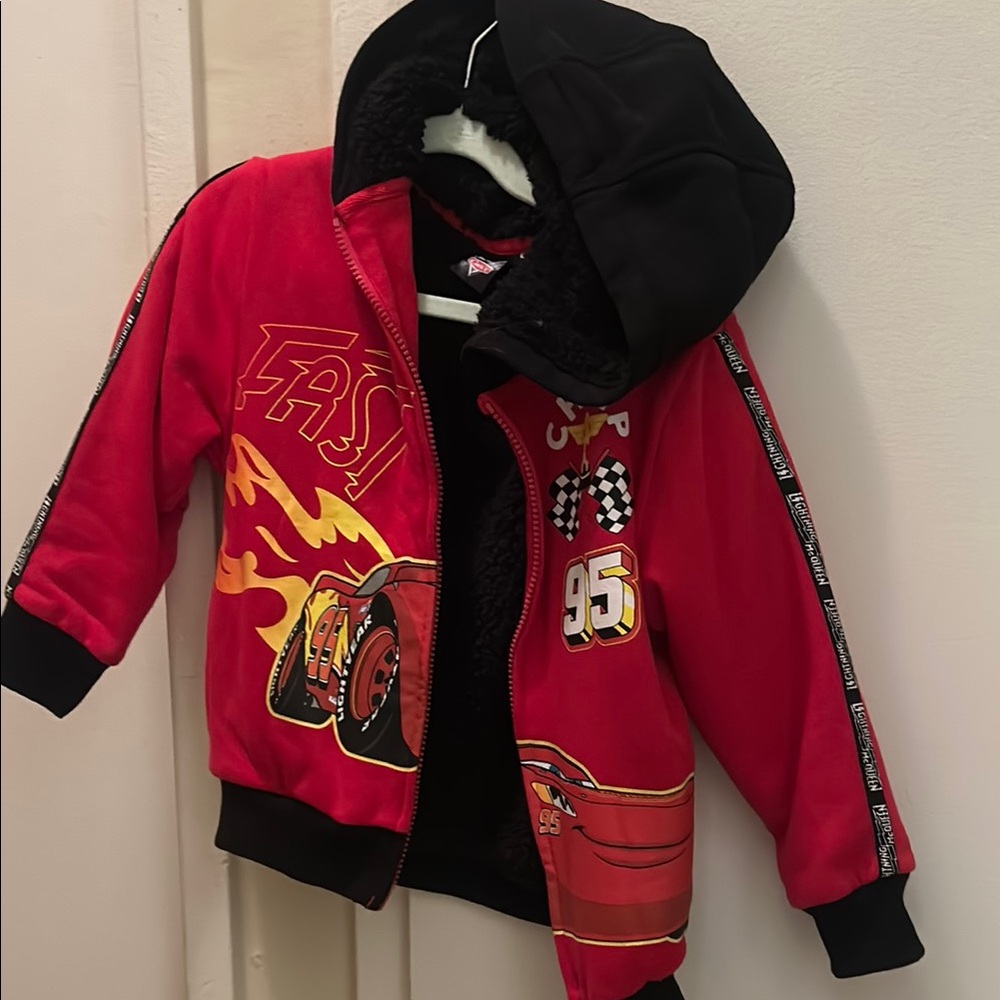 Red Lightning McQueen Jacket Boy 6